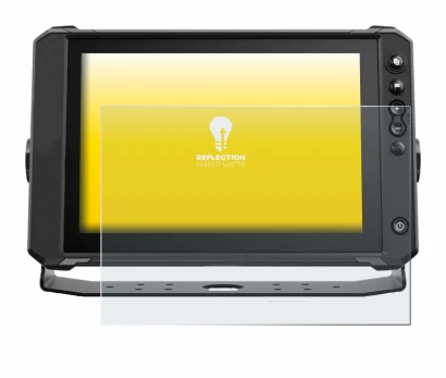 Immagine del dispositivo Lowrance Elite FS 10 con un'ampia varietà di protezioni per lo schermo.