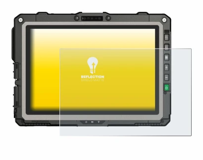 Immagine del dispositivo Getac UX10 G3 con un'ampia varietà di protezioni per lo schermo.