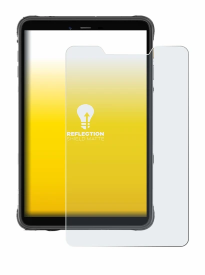 Immagine del dispositivo Ulefone Armor Pad Pro con un'ampia varietà di protezioni per lo schermo.