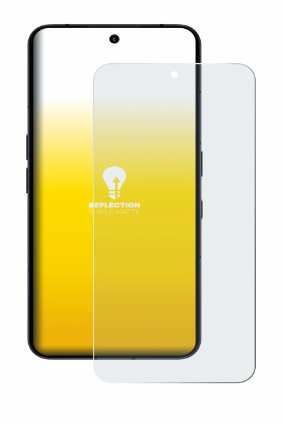 Immagine del dispositivo Nothing Phone (3) con un'ampia varietà di protezioni per lo schermo.