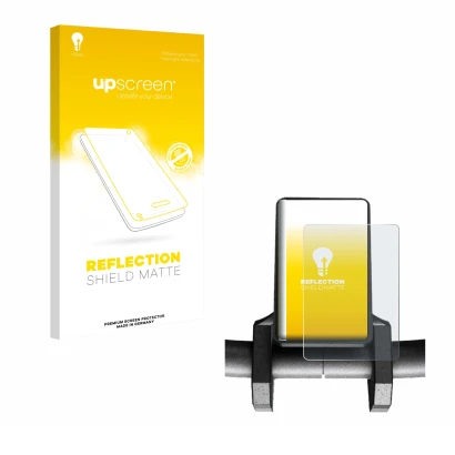 Parte frontale di una confezione del prodotto con il logo del marchio upscreen. Accanto è raffigurato il dispositivo Joyor S10