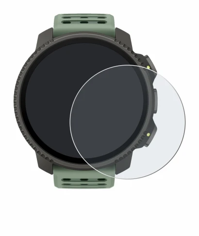 Immagine del dispositivo Suunto Vertical 2 con un'ampia varietà di protezioni per lo schermo.