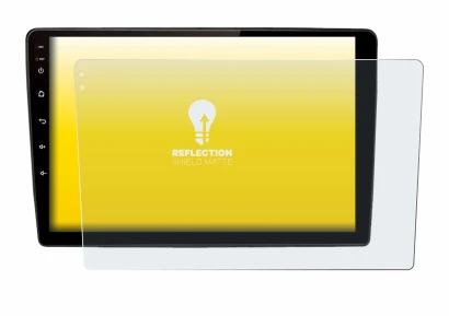 Immagine del dispositivo Junsun V2 Plus 9" con un'ampia varietà di protezioni per lo schermo.