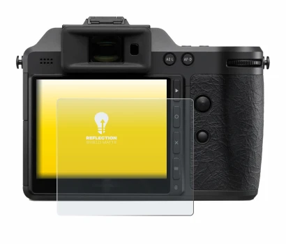 Immagine del dispositivo Hasselblad X2D II 100C con un'ampia varietà di protezioni per lo schermo.