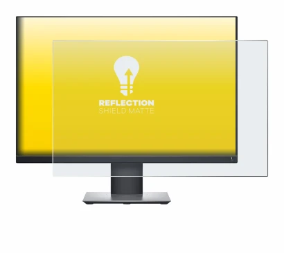 Immagine del dispositivo Dell Professional P2421 con un'ampia varietà di protezioni per lo schermo.