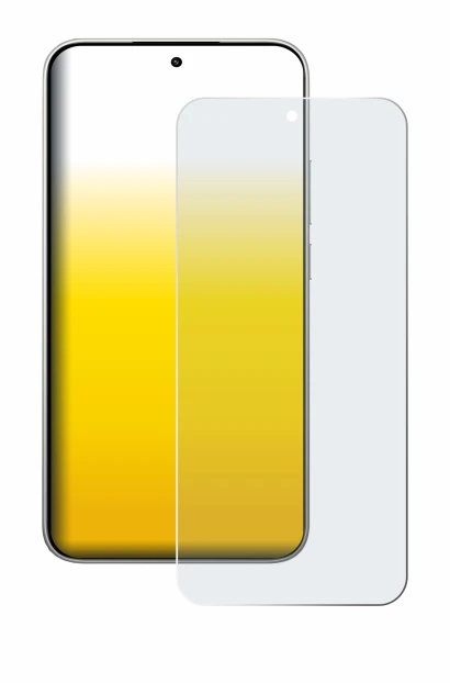 Immagine del dispositivo Xiaomi 15T con un'ampia varietà di protezioni per lo schermo.