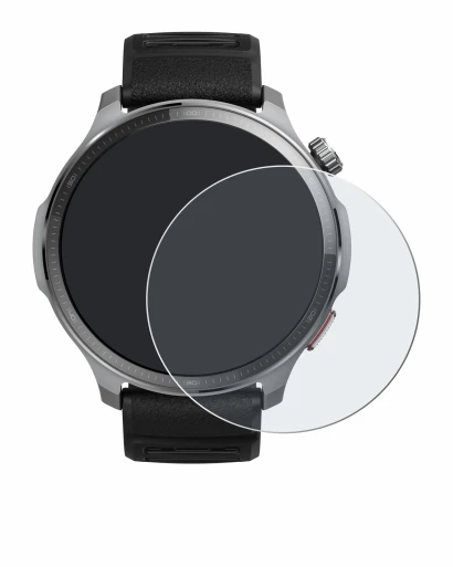 Immagine del dispositivo Huami Amazfit Balance 2 XT con un'ampia varietà di protezioni per lo schermo.