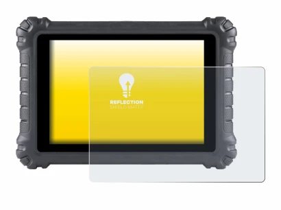 Immagine del dispositivo Autel MaxiSys MS906 Pro con un'ampia varietà di protezioni per lo schermo.