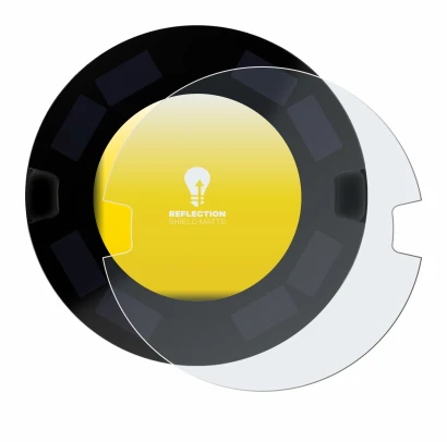 Immagine del dispositivo OOONO P-DISC NO3 con un'ampia varietà di protezioni per lo schermo.