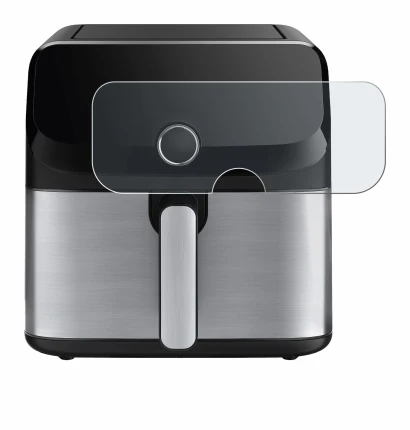Immagine del dispositivo Tefal Easy Fry Mega con un'ampia varietà di protezioni per lo schermo.