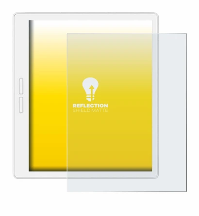 Immagine del dispositivo Bigme B751C-S con un'ampia varietà di protezioni per lo schermo.