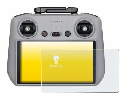 Immagine del dispositivo DJI RC 2 2025 con un'ampia varietà di protezioni per lo schermo.