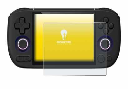 Immagine del dispositivo Ayaneo Pocket Air Mini con un'ampia varietà di protezioni per lo schermo.