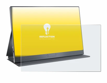 Immagine del dispositivo CUIUIC GS156B2 con un'ampia varietà di protezioni per lo schermo.