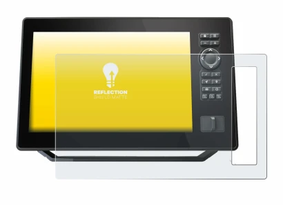 Immagine del dispositivo Humminbird Xplore 9 con un'ampia varietà di protezioni per lo schermo.