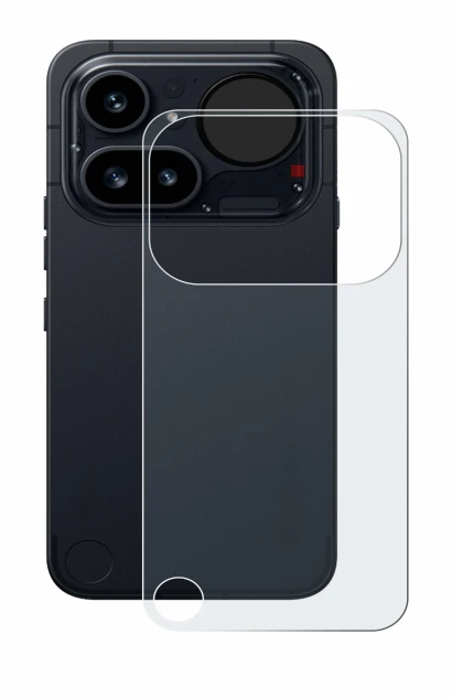 Immagine del dispositivo Nothing Phone (4a) Pro (Posteriore) con un'ampia varietà di protezioni per lo schermo.