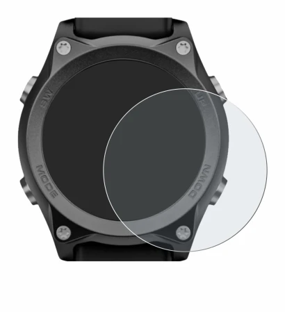 Immagine del dispositivo Mares Sirius con un'ampia varietà di protezioni per lo schermo.