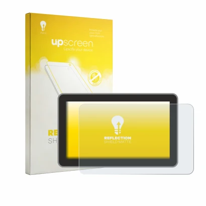 Parte frontale di una confezione del prodotto con il logo del marchio upscreen. Accanto è raffigurato il dispositivo Bambu Lab