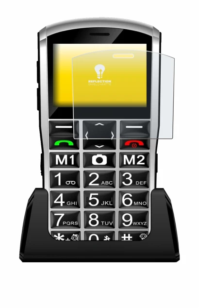Immagine del dispositivo Artfone A400 Pro 4G con un'ampia varietà di protezioni per lo schermo.
