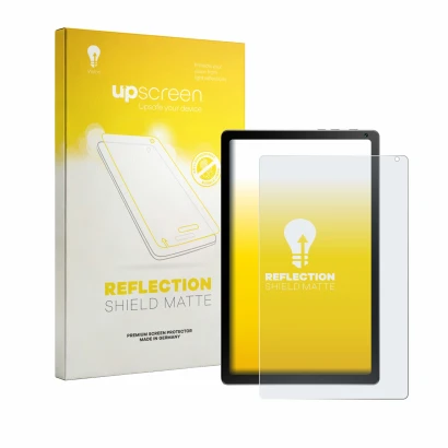 Parte frontale di una confezione del prodotto con il logo del marchio upscreen. Accanto è raffigurato il dispositivo Yicty KB1
