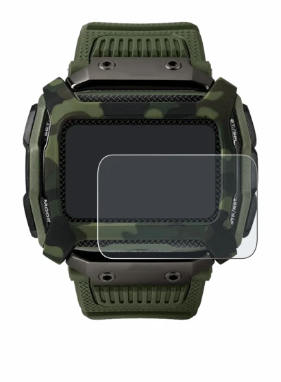 Immagine del dispositivo Timex Command Shock con un'ampia varietà di protezioni per lo schermo.