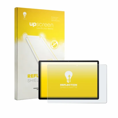 Parte frontale di una confezione del prodotto con il logo del marchio upscreen. Accanto è raffigurato il dispositivo Acer Icon