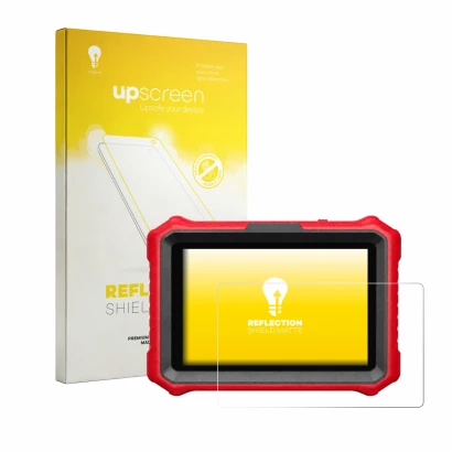 Parte frontale di una confezione del prodotto con il logo del marchio upscreen. Accanto è raffigurato il dispositivo KINGBOLEN