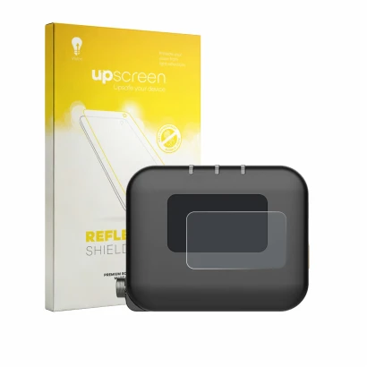 Parte frontale di una confezione del prodotto con il logo del marchio upscreen. Accanto è raffigurato il dispositivo Deity TC-