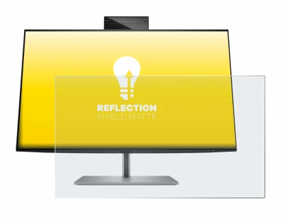 Immagine del dispositivo HP Z24m G3 con un'ampia varietà di protezioni per lo schermo.