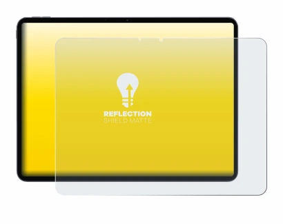 Immagine del dispositivo OnePlus Pad 3 Pro con un'ampia varietà di protezioni per lo schermo.