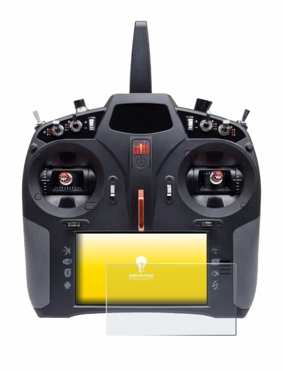 Immagine del dispositivo Spektrum iX14 Plus con un'ampia varietà di protezioni per lo schermo.