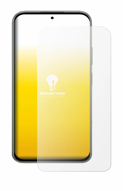 Immagine del dispositivo Tecno Pova 8 con un'ampia varietà di protezioni per lo schermo.