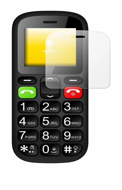 Immagine del dispositivo artfone CS181 con un'ampia varietà di protezioni per lo schermo.