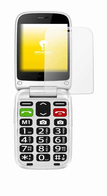 Immagine del dispositivo true S70 con un'ampia varietà di protezioni per lo schermo.