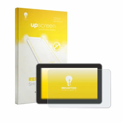 Parte frontale di una confezione del prodotto con il logo del marchio upscreen. Accanto è raffigurato il dispositivo Bambu Lab