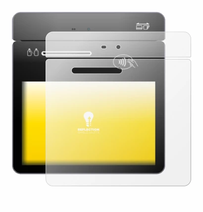 Immagine del dispositivo Pax A3700 con un'ampia varietà di protezioni per lo schermo.
