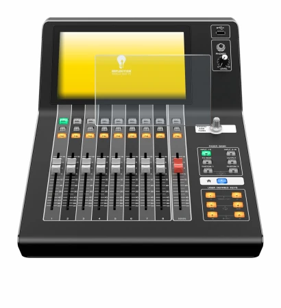 Immagine del dispositivo Yamaha DM3 con un'ampia varietà di protezioni per lo schermo.