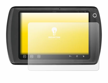Immagine del dispositivo Zebra ET1 con un'ampia varietà di protezioni per lo schermo.
