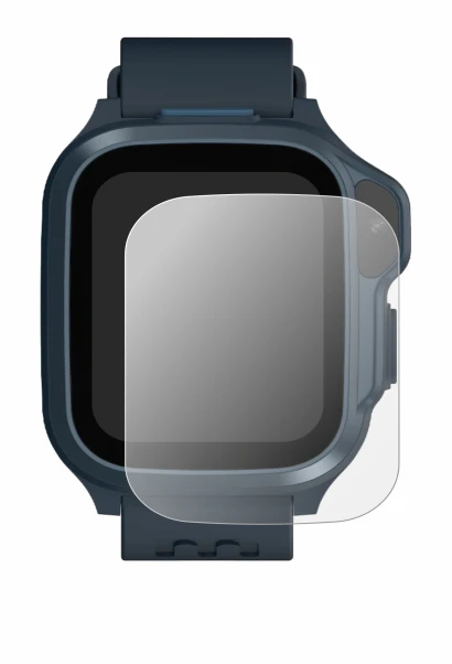 Immagine del dispositivo Myfirst Fone S4 con un'ampia varietà di protezioni per lo schermo.