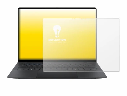 Immagine del dispositivo ASUS ExpertBook Ultra con un'ampia varietà di protezioni per lo schermo.