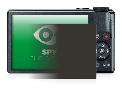 Immagine del dispositivo Canon PowerShot S110 con un'ampia varietà di protezioni per lo schermo.