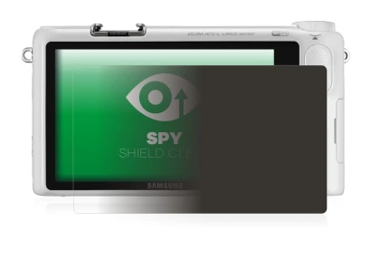 Immagine del dispositivo Samsung NX2000 con un'ampia varietà di protezioni per lo schermo.