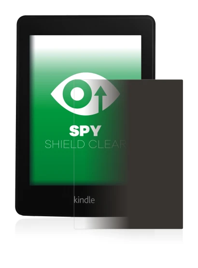 Immagine del dispositivo Amazon Kindle Paperwhite 2013 con un'ampia varietà di protezioni per lo schermo.