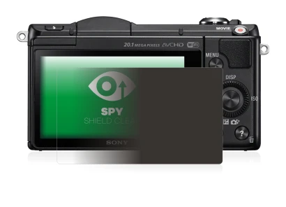 Immagine del dispositivo Sony Alpha 5000 (DSLR-A5000) con un'ampia varietà di protezioni per lo schermo.