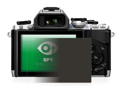 Immagine del dispositivo Olympus OM-D E-M10 con un'ampia varietà di protezioni per lo schermo.