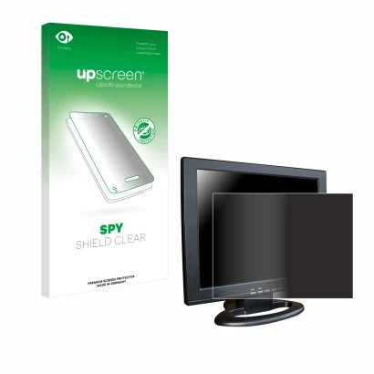 Parte frontale di una confezione del prodotto con il logo del marchio upscreen. Accanto è raffigurato il dispositivo SDC Touch