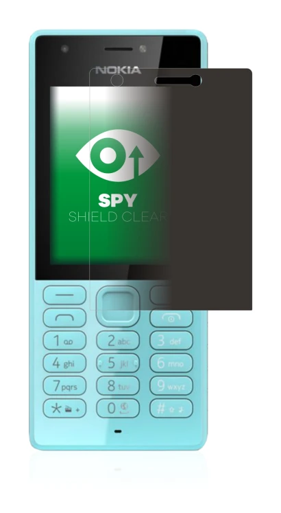 Immagine del dispositivo Nokia 216 con un'ampia varietà di protezioni per lo schermo.