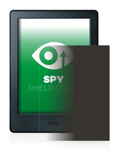 Immagine del dispositivo Amazon Kindle 2016 (8a Gen.) con un'ampia varietà di protezioni per lo schermo.