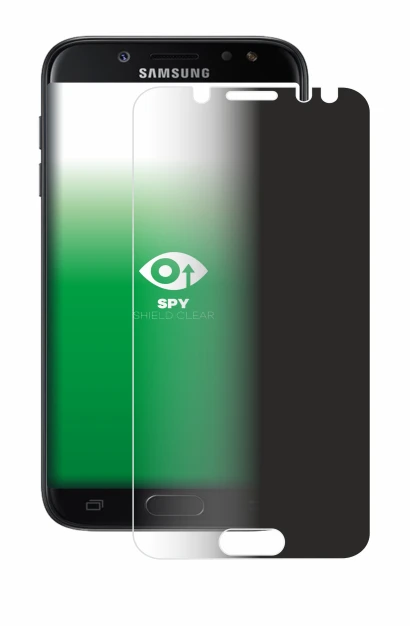 Immagine del dispositivo Samsung Galaxy J5 2017 con un'ampia varietà di protezioni per lo schermo.