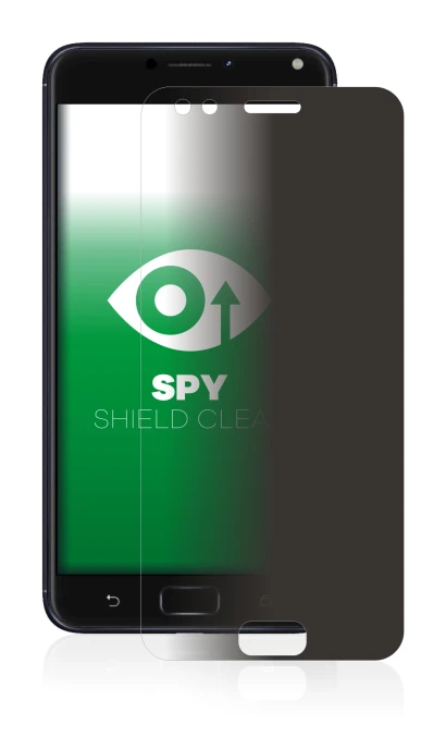 Immagine del dispositivo ASUS ZenFone 4 ZE554KL con un'ampia varietà di protezioni per lo schermo.